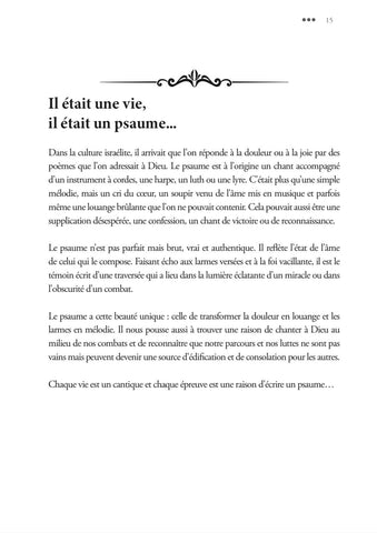 Mon histoire, mon psaume... - Nadege MBUMA