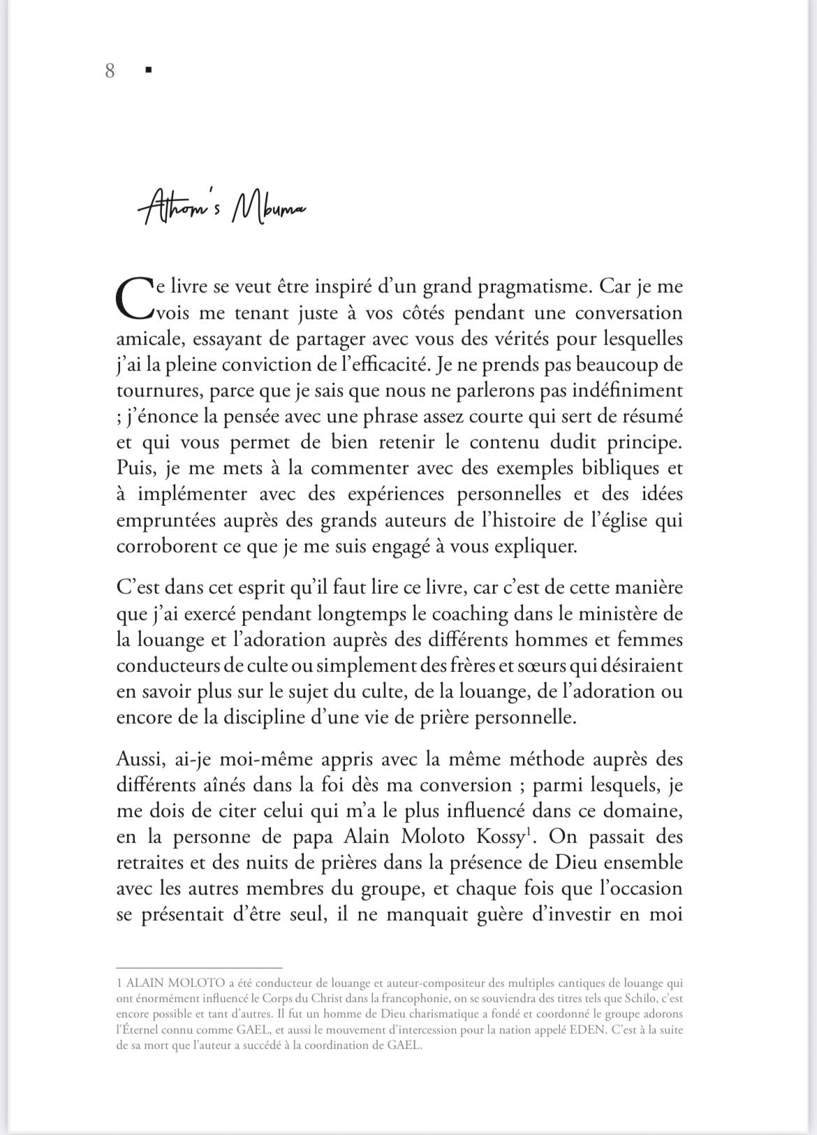 Redéfinir Worship Volume 1 - Athom's MBUMA